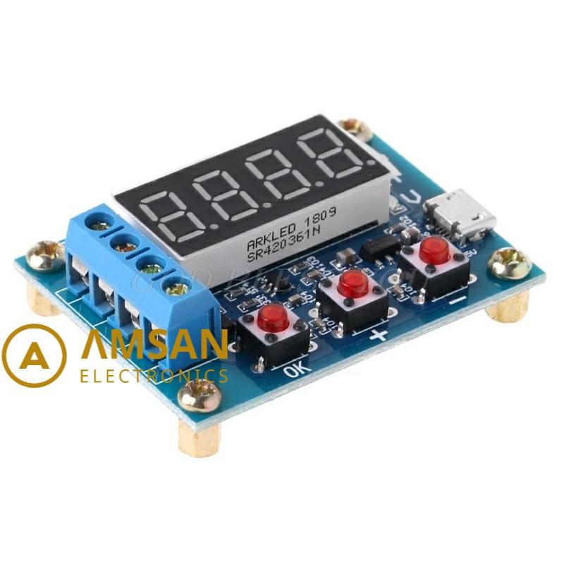 Tecnic_Capital Zhiyu Battery Capacity Meter Zb2L3 Test Kapasitas Baterai 18650 Li-Ion