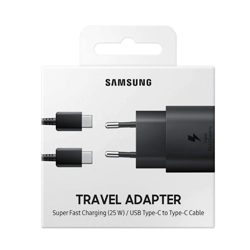 Charger Samsung 25W Original 100% Fast Charging USB C to USB C