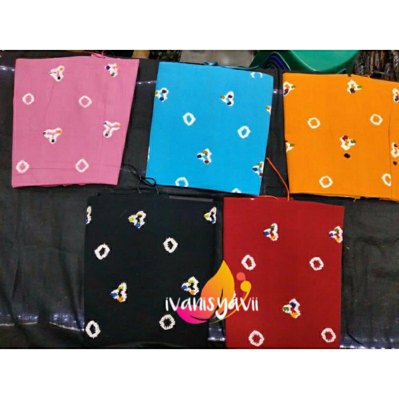 Angkin Instan Motif Jumputan (Warna Lengkap)