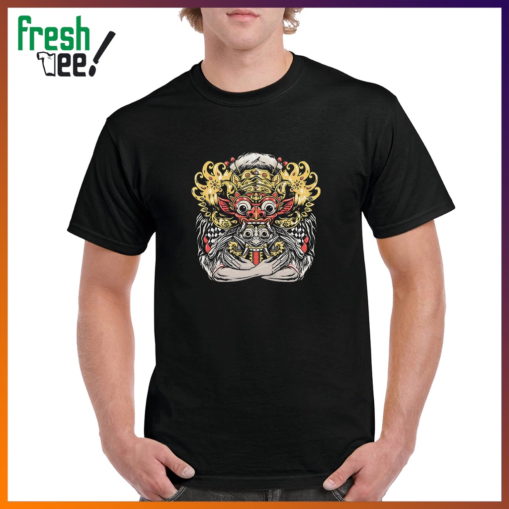 Kaos Bali Rangda And Barong Premium T-Shirt