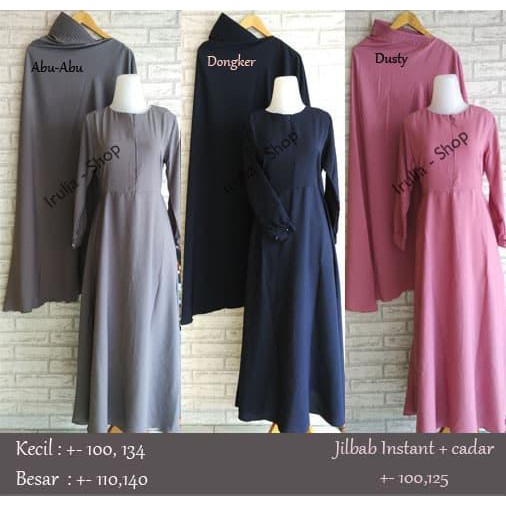 Gamis set wolfis gamis syari wolfis gamis woolpeach