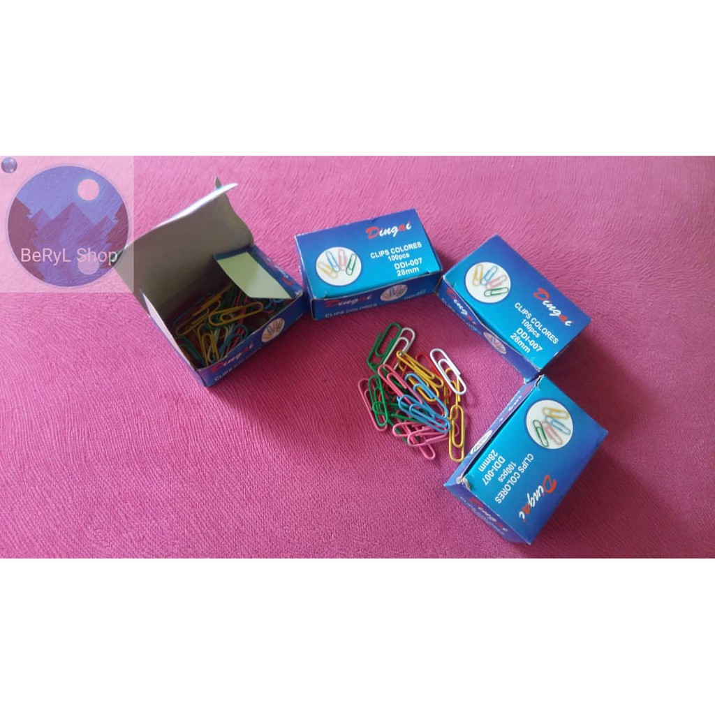 

Paper clip warna warni