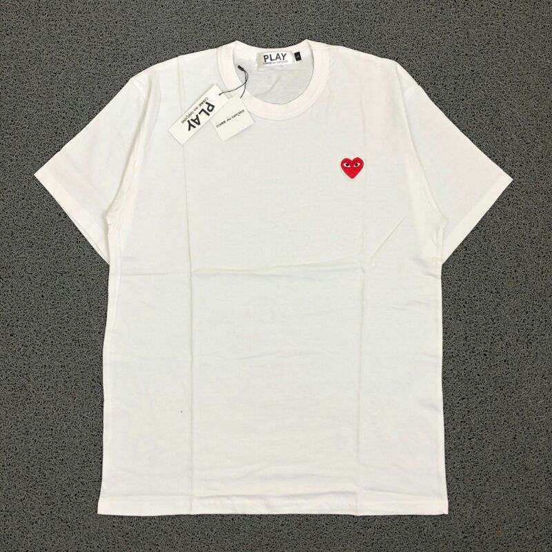 KAOS PLAY CDG SINGLE LOVE | BAJU PLAY CDG | T-SHIRT PLAY CDG FULL TAG PREMIUM