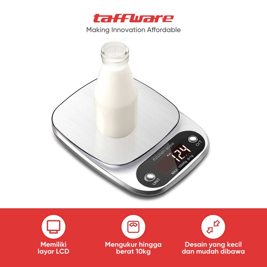 Digipounds Timbangan Dapur Digital Kitchen Scale 10kg 1g