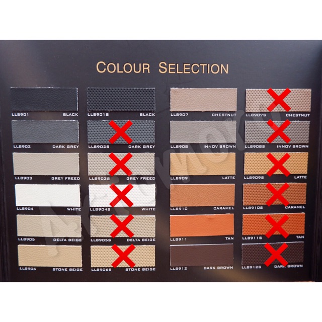 LEDERLUX Primo - Bahan Jok Mobil & Jok Sofa