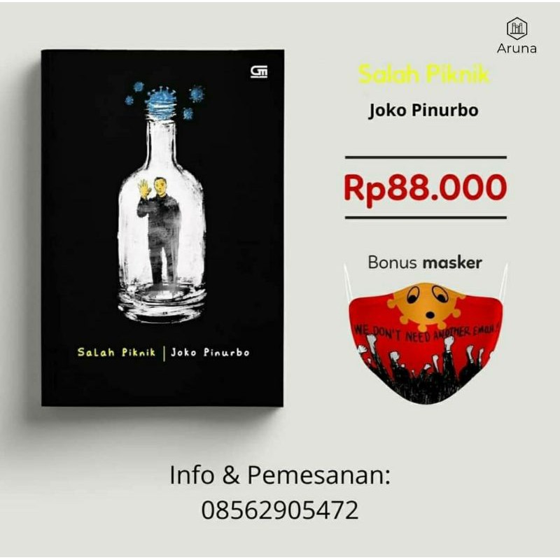 FLASH SALE Bonus Masker] Kumpulan Puisi Salah Piknik - Joko Pinurbo