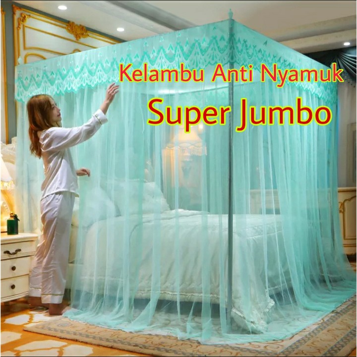 kelambu nyamuk ukuran jumbo 200x200