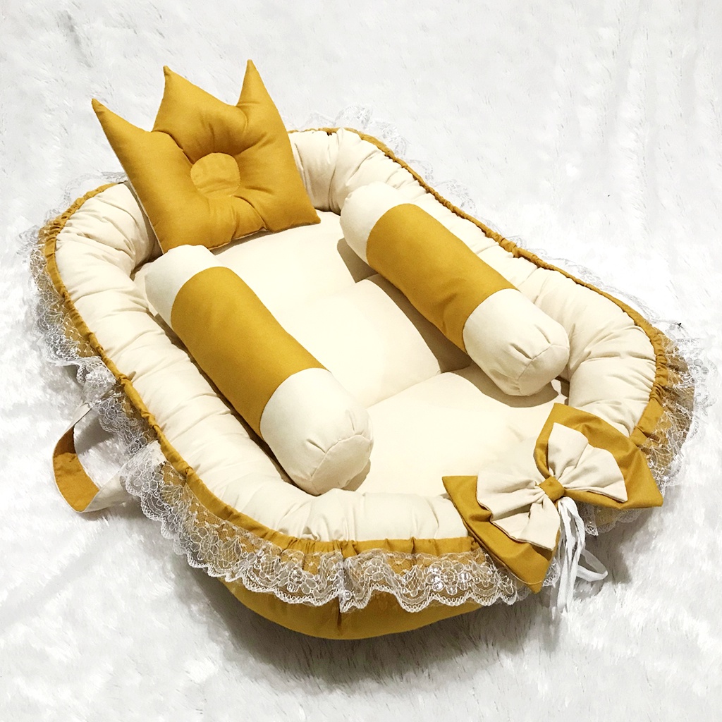 KASUR BABY NEST PREMIUM [RENDA + PITA] SET BEDCOVER