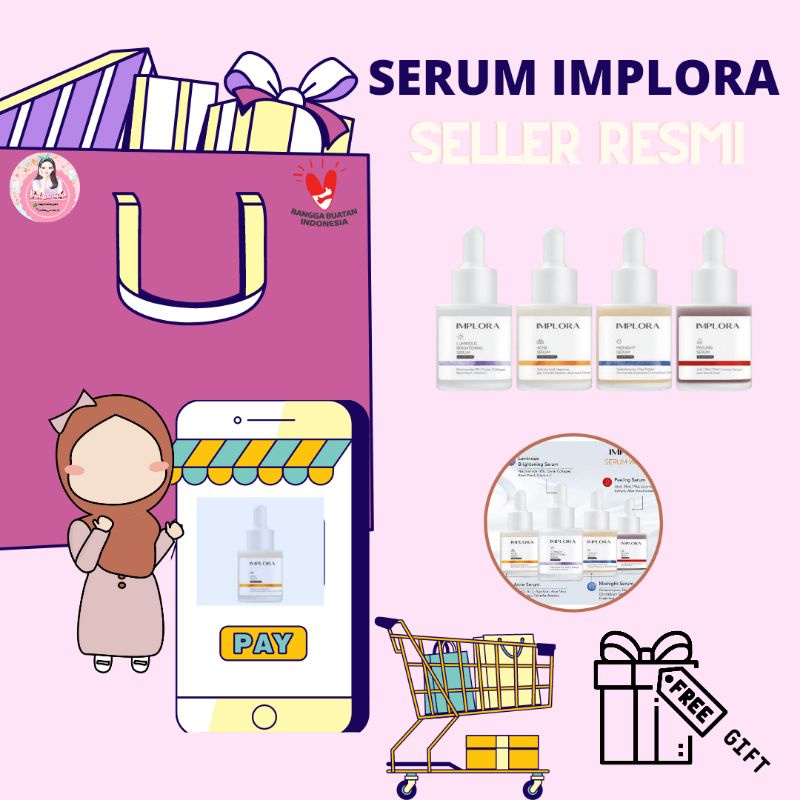 READY ‼️ SERUM IMPLORA | IMPLORA SERUM | BPOM ORIGINAL