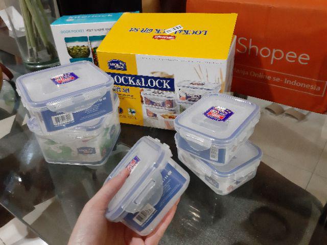 Lock&Lock Gift Set Isi 5 Pcs | Shopee Indonesia