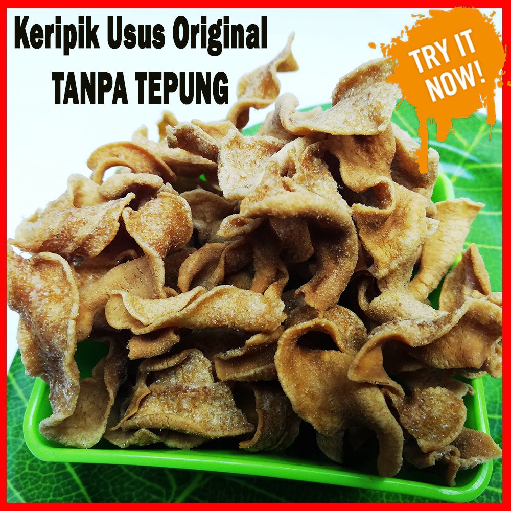 

(100grm) Kripik Usus Tanpa Tepung Keripik Usus Gurih Asin Asli Enak Camilan Makanan