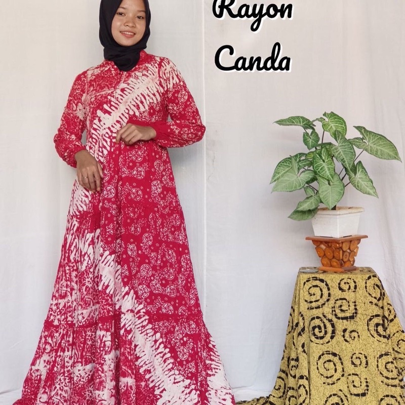 GAMIS RAYON TWILL TERMURAH || Original syar'i || DRESS VANESSA ANGEL