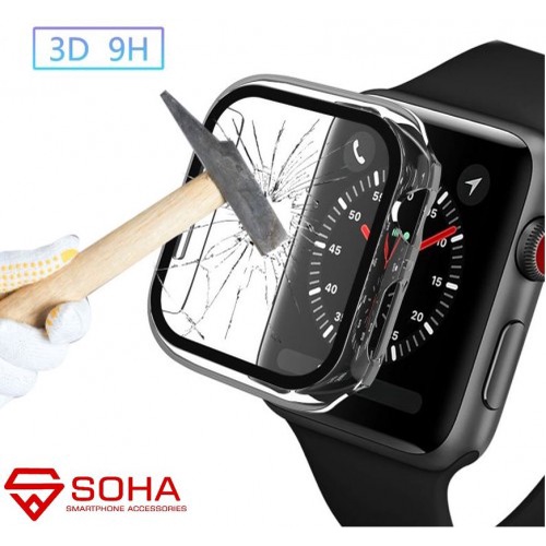 IWT-001 Case Iwatch ada Tempered Glass Screen Protector Apple Watch Series 1 2 3 4 5 Cover