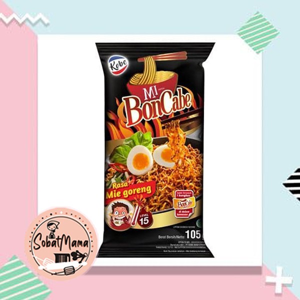 

Mi BONCABE Mie Goreng lv.15 105gr