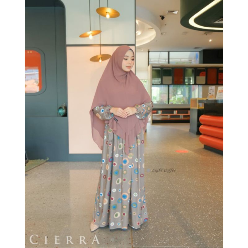 Lulu gamis cierra bahan katun