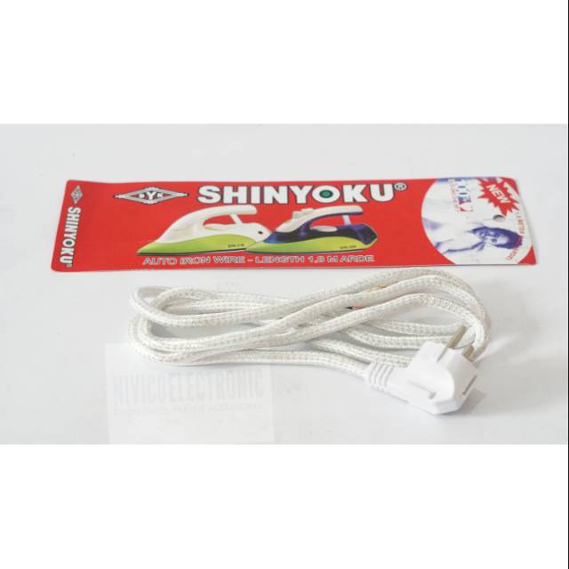 Kabel setrika SHINYOKU 1.8 M ARDE