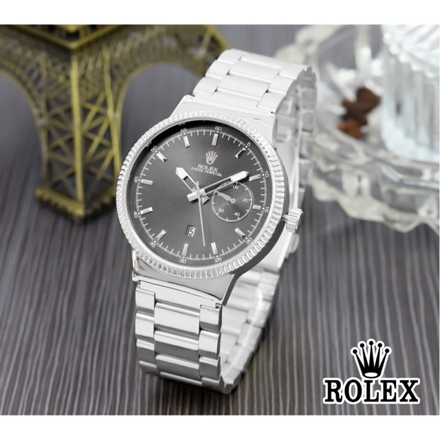 Jam Tangan Pria Rolex rantai cowok