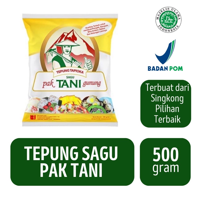 

Tepung Tapioka Cap Tani Gunung [500gr]