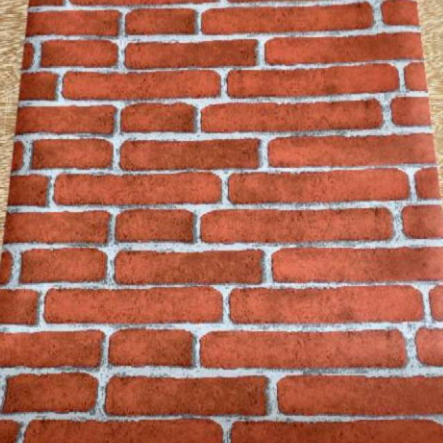 Walpaper bata merah  wallpaper dinding bata merah