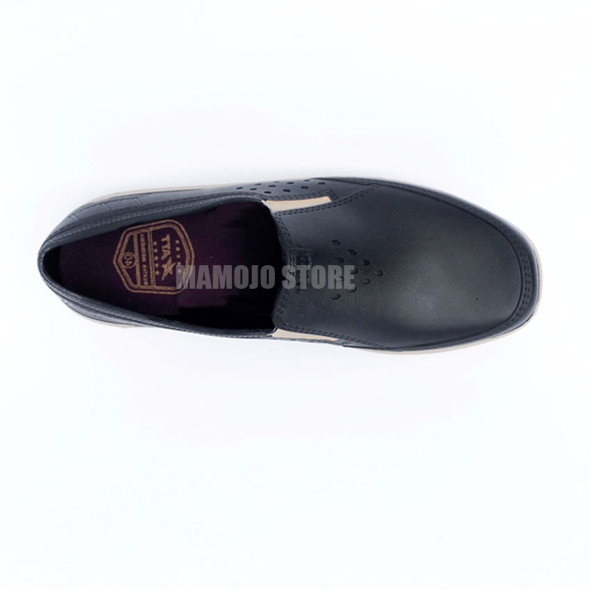 OBRAL Sepatu Pria Slip On Full Karet - Slip on Pria Karet – Sepatu Elastis- Sepatu Slop Pria AWK 557