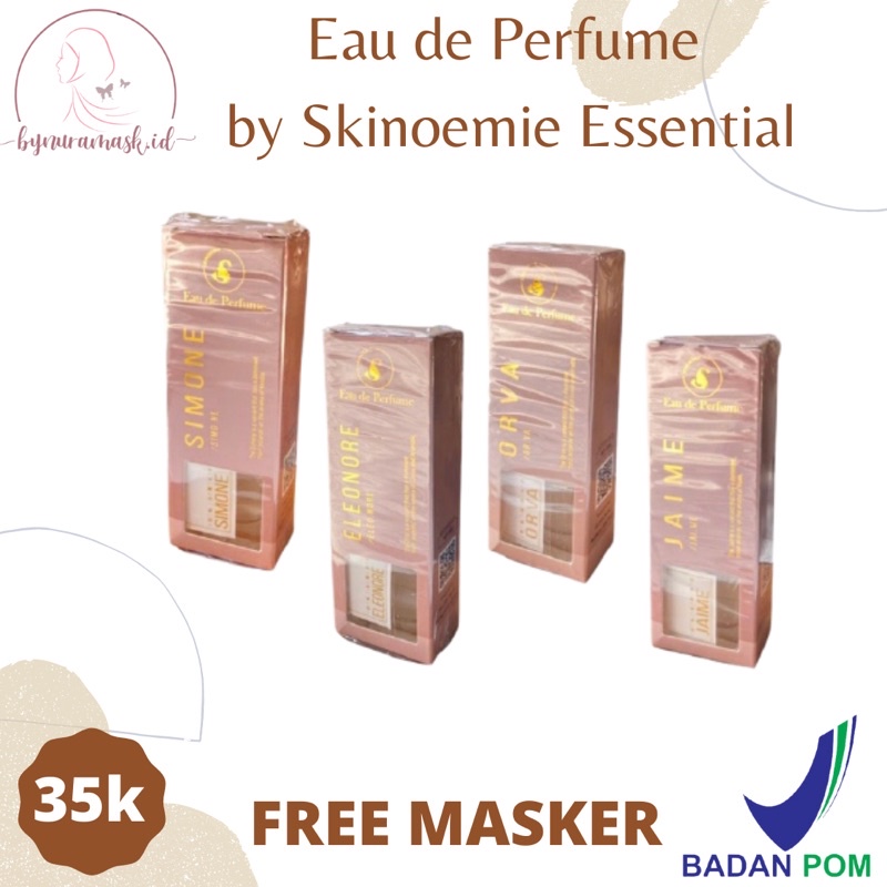 [FREE MASKER] EAU de PARFUME by SKINOEMIE ESSENTIAL {BPOM}