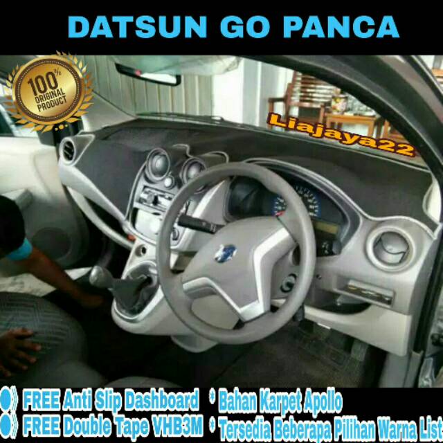 Cover Dashboard Datsun Go Panca Dan Go+ Panca + Antislip