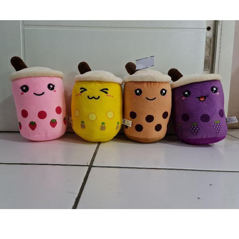 Boneka BOBA Mini Cangkir Teh Susu Lucu Imut Sofa Hadiah Mewah