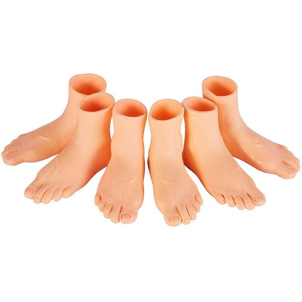 Needway Finger Feet Wayang Set Kid Untuk Menyenangkan Kaki Kecil Tiny Feet Mainan Kucing Mainan Penutup Jari