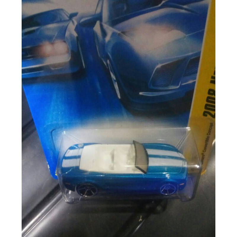 hotwheels CAMARO CONVERTIBLE CONCEPT biru HW 2008 NEW MODELS AKTA