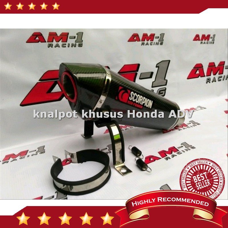 Murah Knalpot racing scorpion honda adv150 adv 150