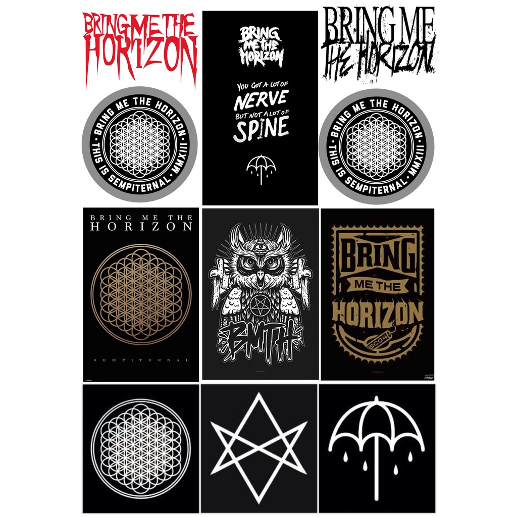 

Stiker Band BMTH #4