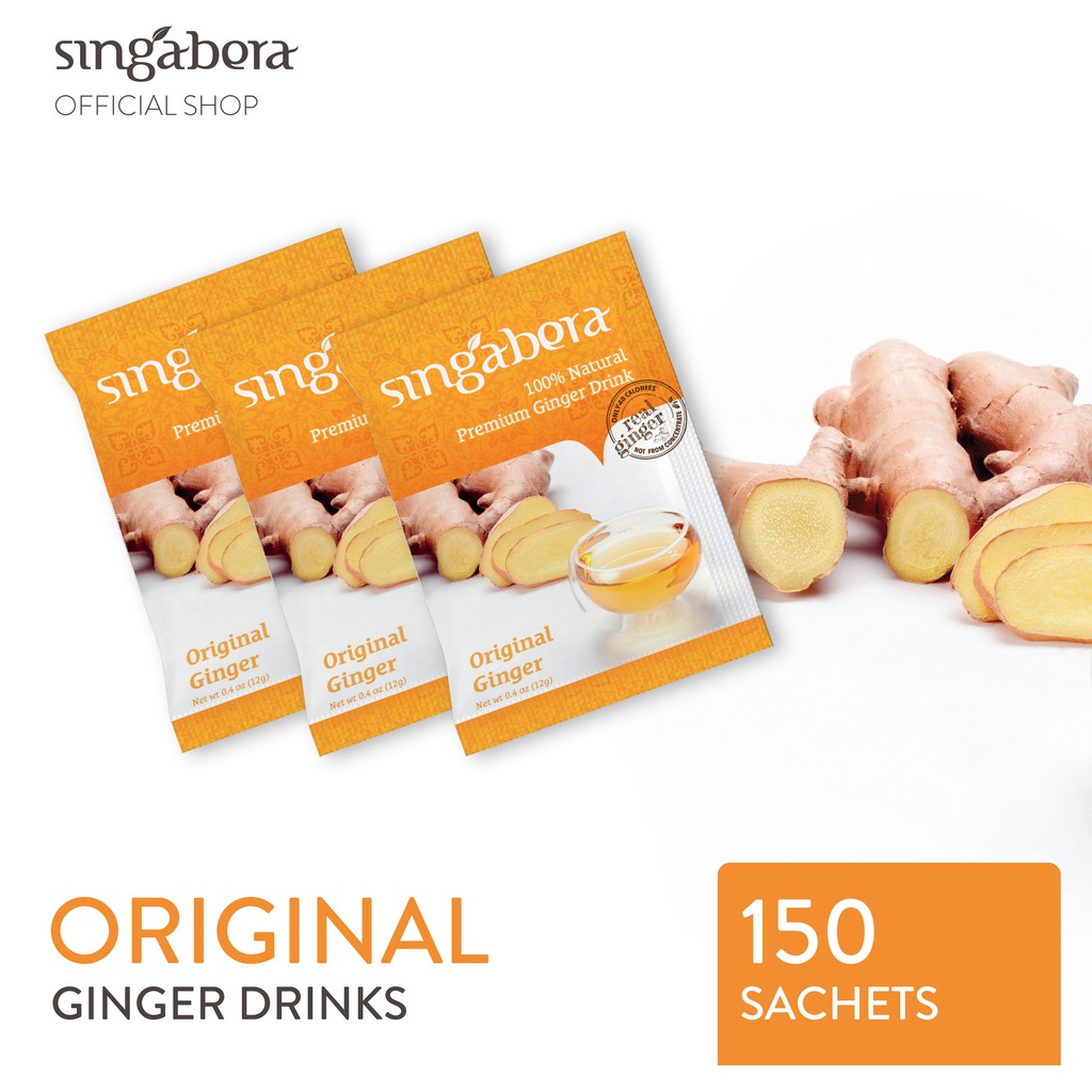 

Singabera Original Ginger Premix (Jahe) - 150 sachet