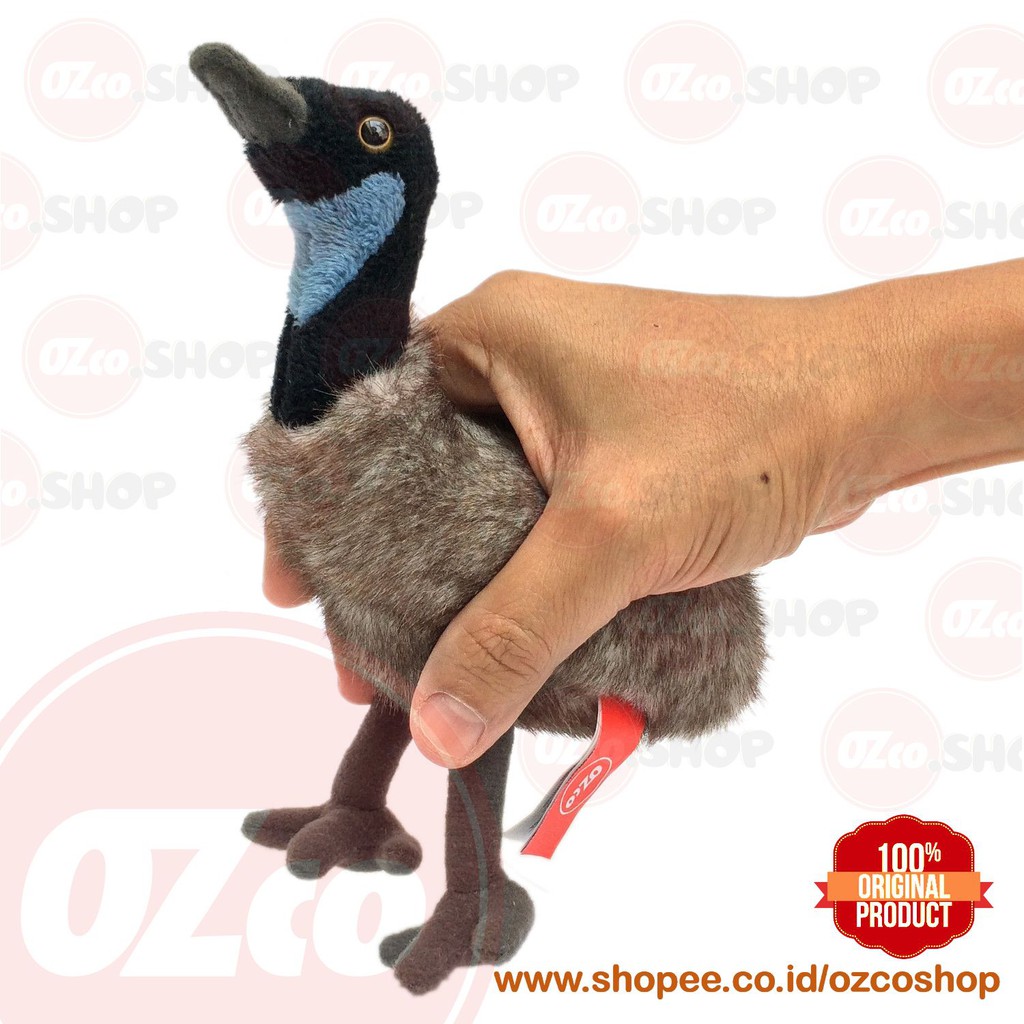 Boneka Hewan Burung Emu Original Ozco Soz070 Shopee Indonesia
