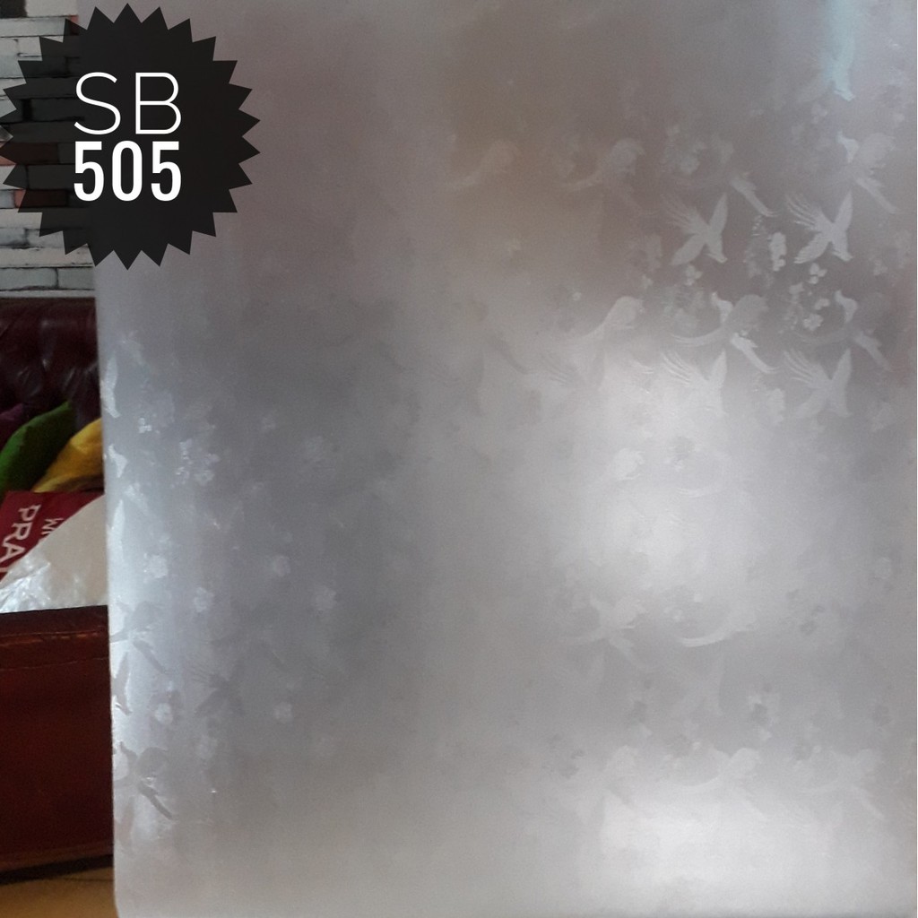 Glass Sticker Stiker Kaca Jendela Window Glass Pattern Tekstur