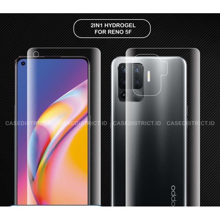 OPPO RENO 5 / RENO 5F 4G / 5G HYDROGEL FULL BODY FRONT &amp; BACK