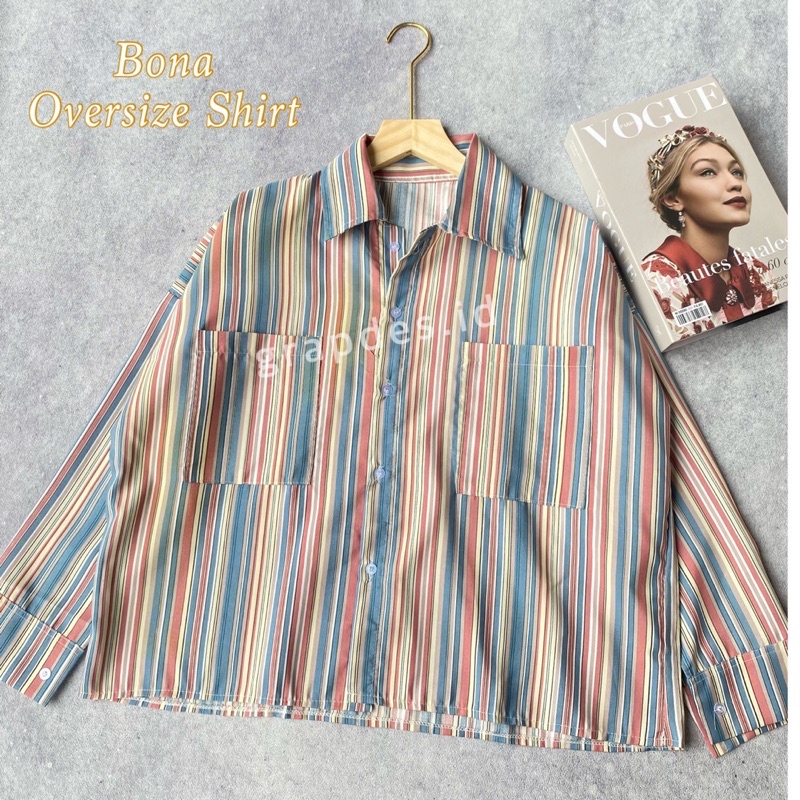 BONA OVERSIZE SHIRT | Candy Cute Shirt