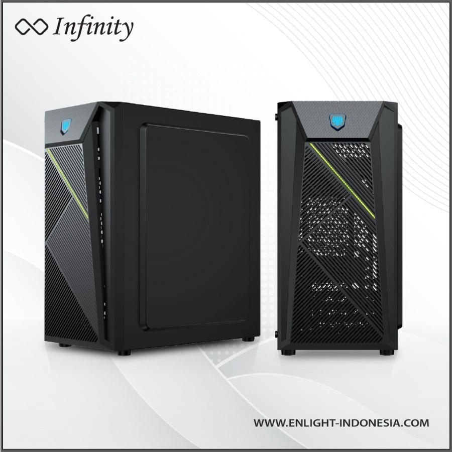 CASING INFINITY INF 07 CASING GAMING INFINITY F07 + PSU 250W NAMPOL