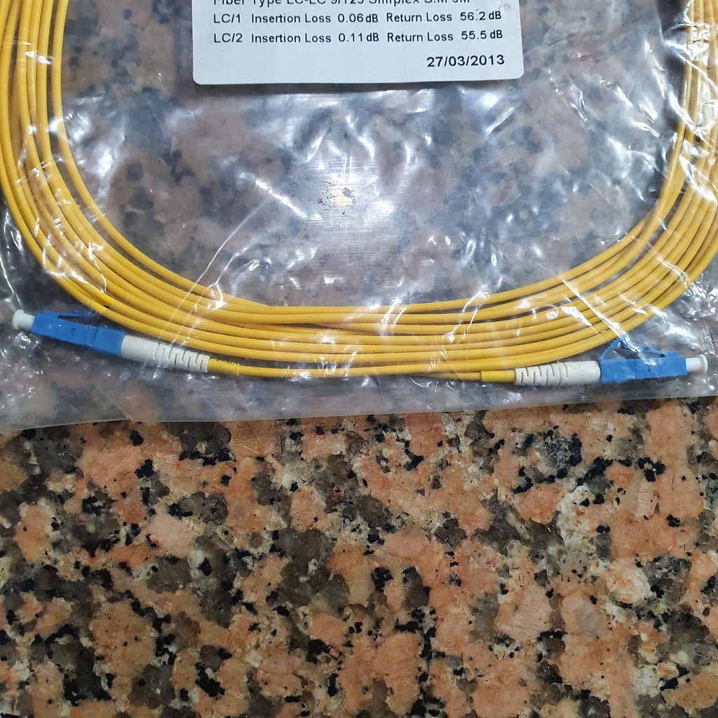 Patchcord 5m LC.PC - LC.PC  Patch Cord Fiber Optic Patchcore Simplex