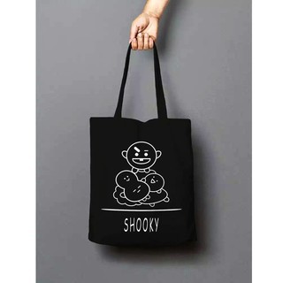 [LOKAL] POKY - TOTE BAG WANITA PAKAI RESLETING KPOP TERMURAH TOTEBAG CANTIKTAS WANITA