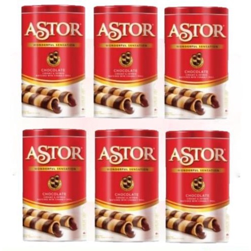 

ASTOR KALENG DOUBLE CHOCOLATE COKLAT 330 GRAM 330GR X 6 PCS - 1 KARTON