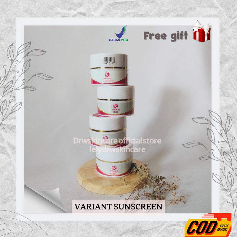 DRW SKINCARE sun screen day cream cream siang whitening acne flek original bpom spf 30