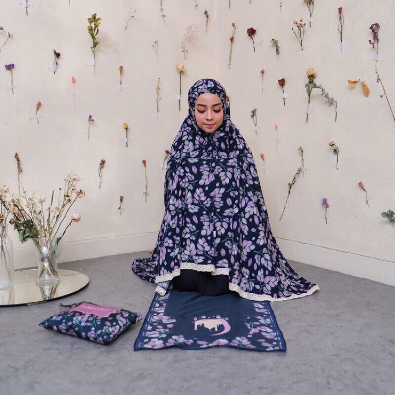 mukena traveling + sajadah