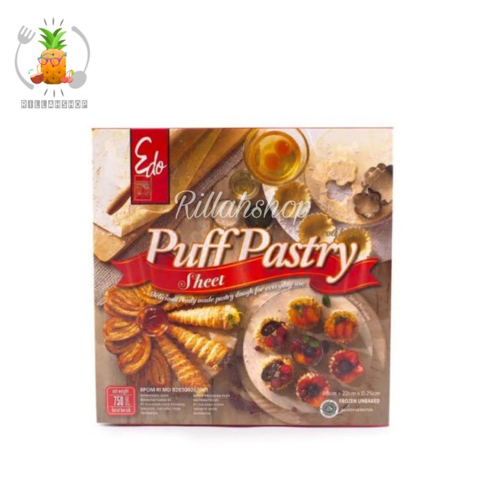 

Edo Puff Pastry Sheet (750g)