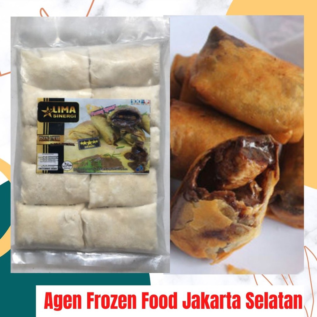 

Piscok Lumer Pisang coklat Lumer Lima Sinergi isi 10pcs Frozen Food Jakarta