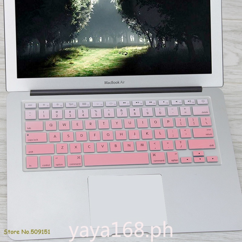 Skin Pelindung Keyboard Bahasa Inggris Untuk Apple Mac MacBook Pro 13 15 17 Air Retina13 A1466 A1369 A1502 A1278 A1398