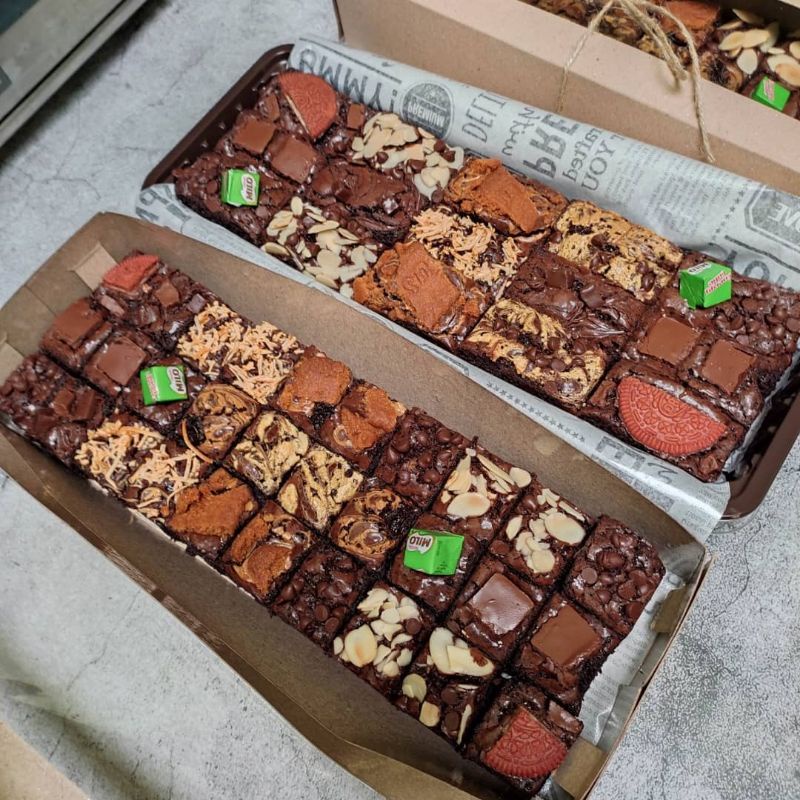 

Brownies Fudgy Toping Mix 30x10