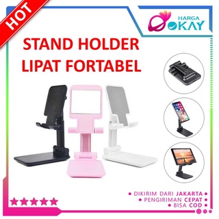 HO Stand Holder Lipat Fortabel Phone Holder HP Folding Universal Dudukan Handphone Kekinian