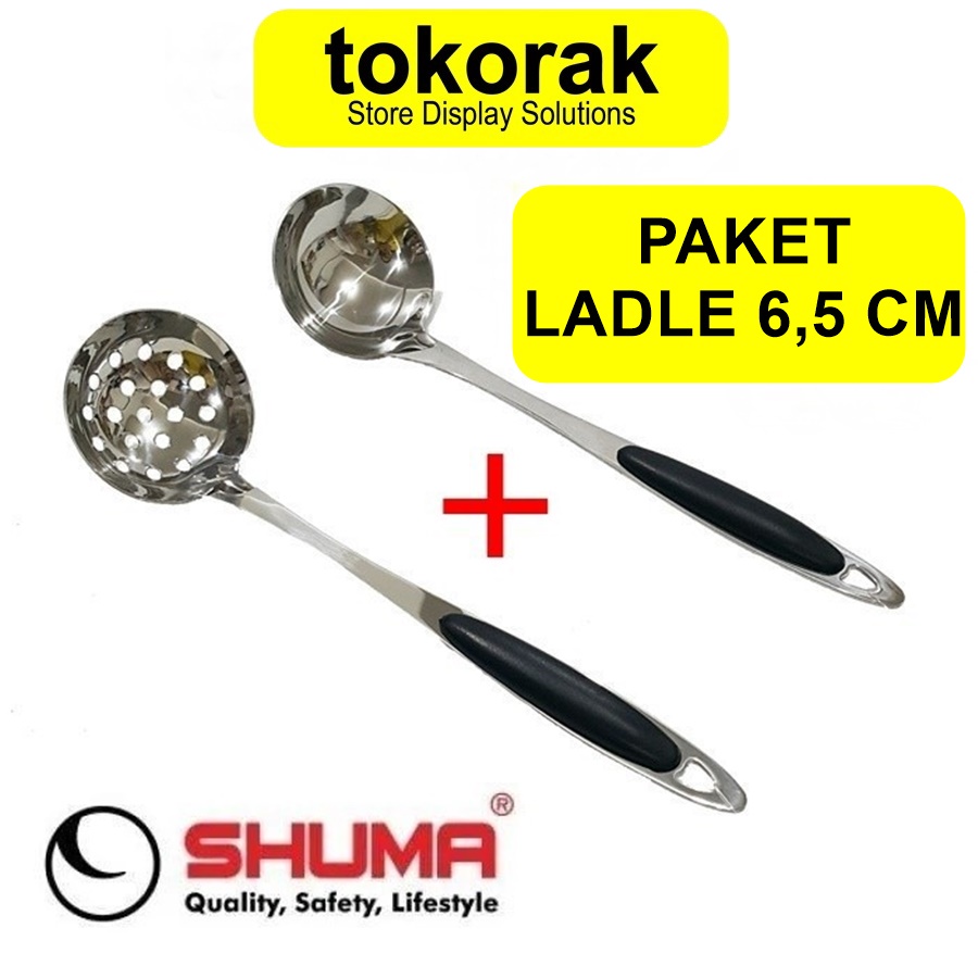 CENTONG STAINLESS 6.5 CM SOUP LADLE SHUMA - SENDOK SUP SHABU HOT POT - POLOS