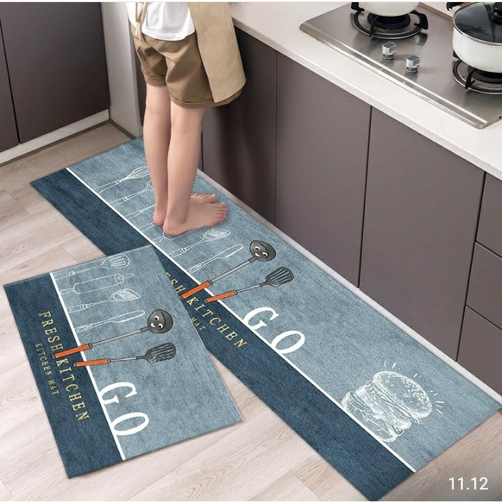 Keset Dapur 2in1 Anti Slip