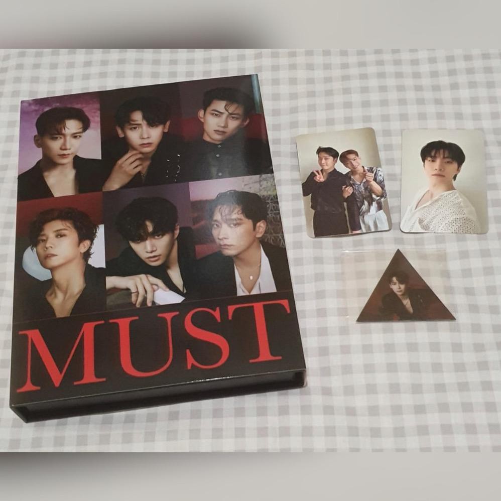 Sharing Album Must 2pm Unsealed (Piece Nickhun, PC Photocard Unit Chansung Jun K, Album Only)